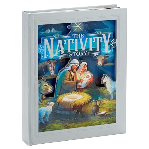 Hallmark Nativity Story Pop-Up Book with Light and Sound, for Kids, Grandchildren, Nieces, Nephews