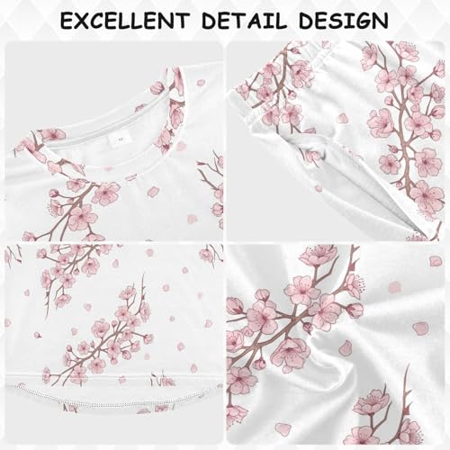 Long Sleeve Pajama Set,Comfy Nightwear Soft Loungewear,Family Matching PJs Underwear Set 3-8T3