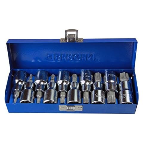 Bergen 10 Piece Torx TRX-Star BIT Socket Set Cover
