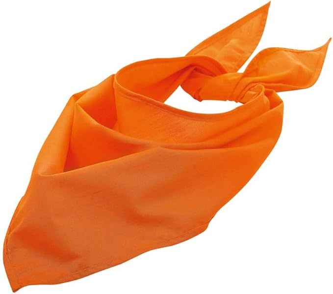 SOLS Bandana Colour Orange Size ONE Amazon.co.uk Fashion