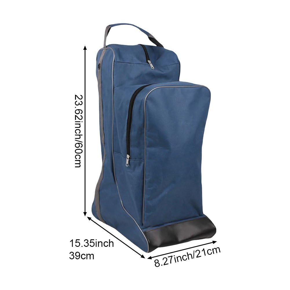 Borsa Porta Stivali Alta, Borsa Viaggio per Stivali Equitazione per Riporre Casco, Frusta E Accessori.