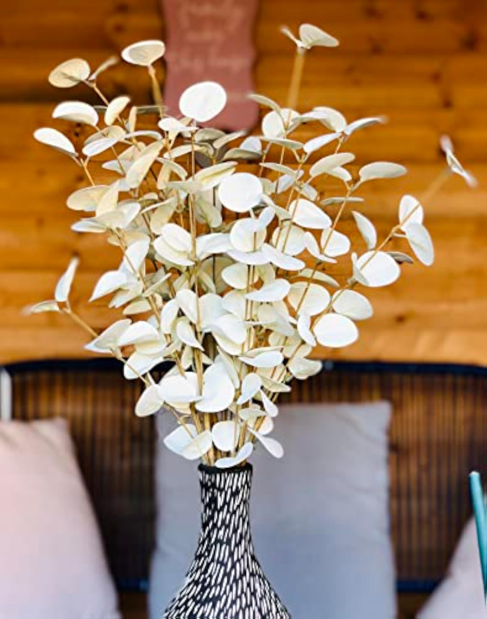 Artificial Eucalyptus Stems for Home Decor