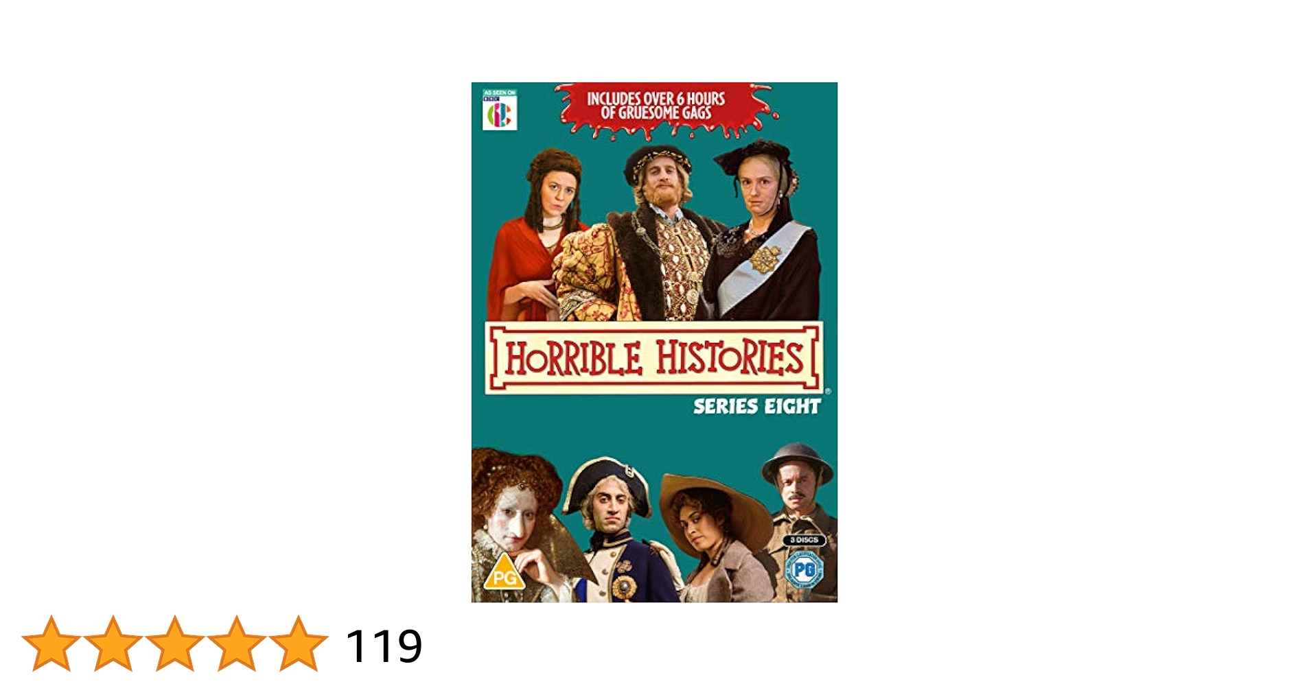 ドラマdvd 8タイトル Amazon.com: Horrible Histories - Series 8 [DVD] [2020