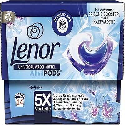 Lenor Laundry Detergent All-In-1 Pods Flower Dream 14WL, 1 Pack