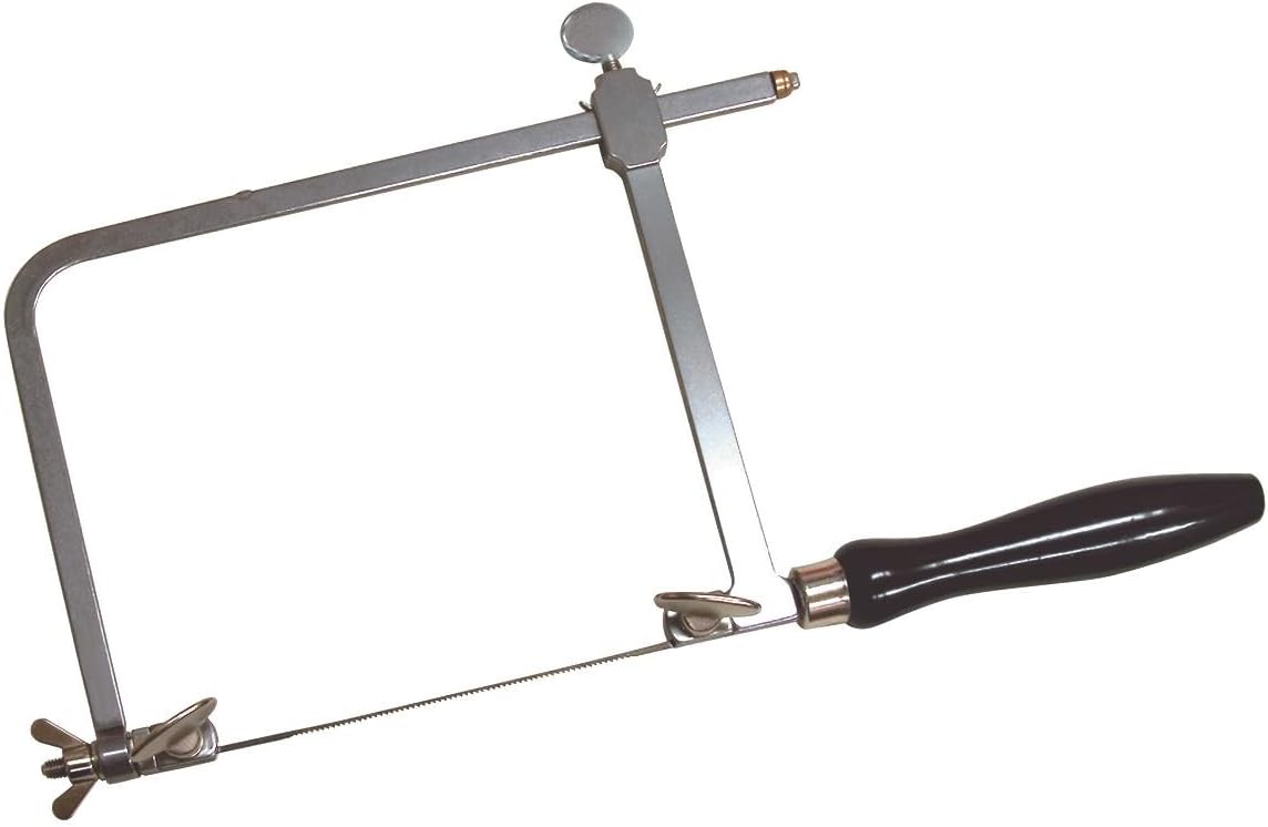 OLSON SAW SF63525 5-Inch Jewlers Saw Frame,Black, Silver