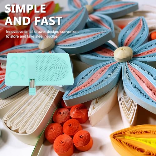 Herramienta filigrana para diseñar formas complejas en quilling de papel 7