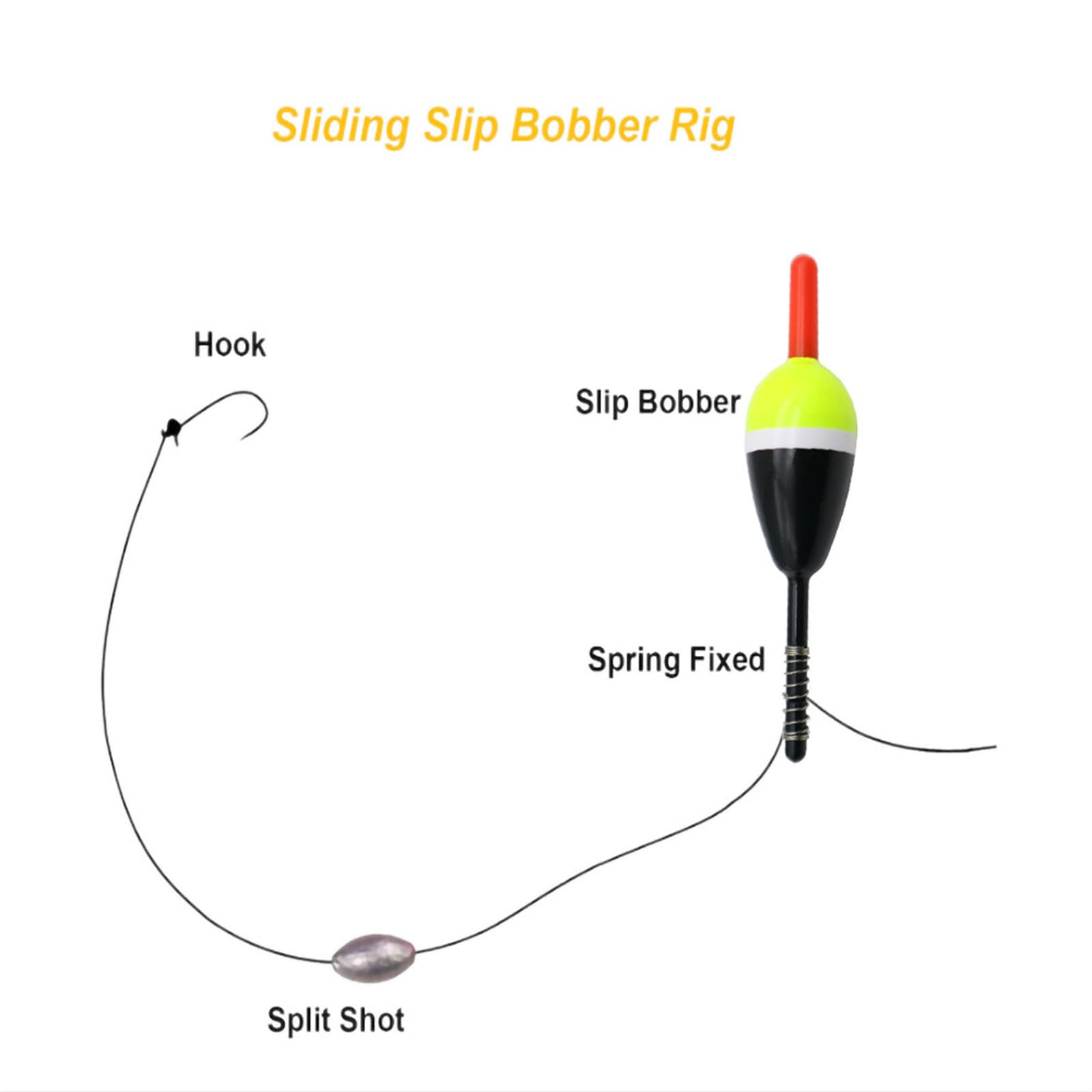 Juego de Flotador de Pesca de 5/4 / 3/2 g con Accesorios de Carga