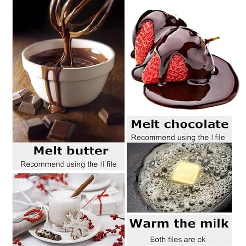 Máquina para fundir chocolate con 2 ollas, 80W miniatura 7