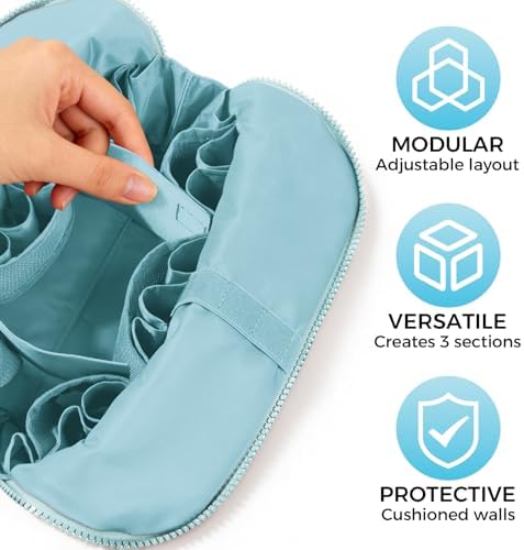 Makeup Brush Holder Travel, Compact Lightweight Accessory for Travel and Daily Use - Makeu detail image