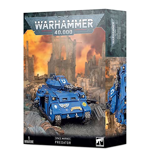 Space Marines Predator Warhammer 40,000 miniatura 1
