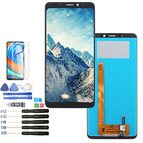 Replacement for BLU Vivo XL3 Plus V0210WW LCD Display with Touch Screen Glass Digitizer Complete Assembly with Tools(Black)