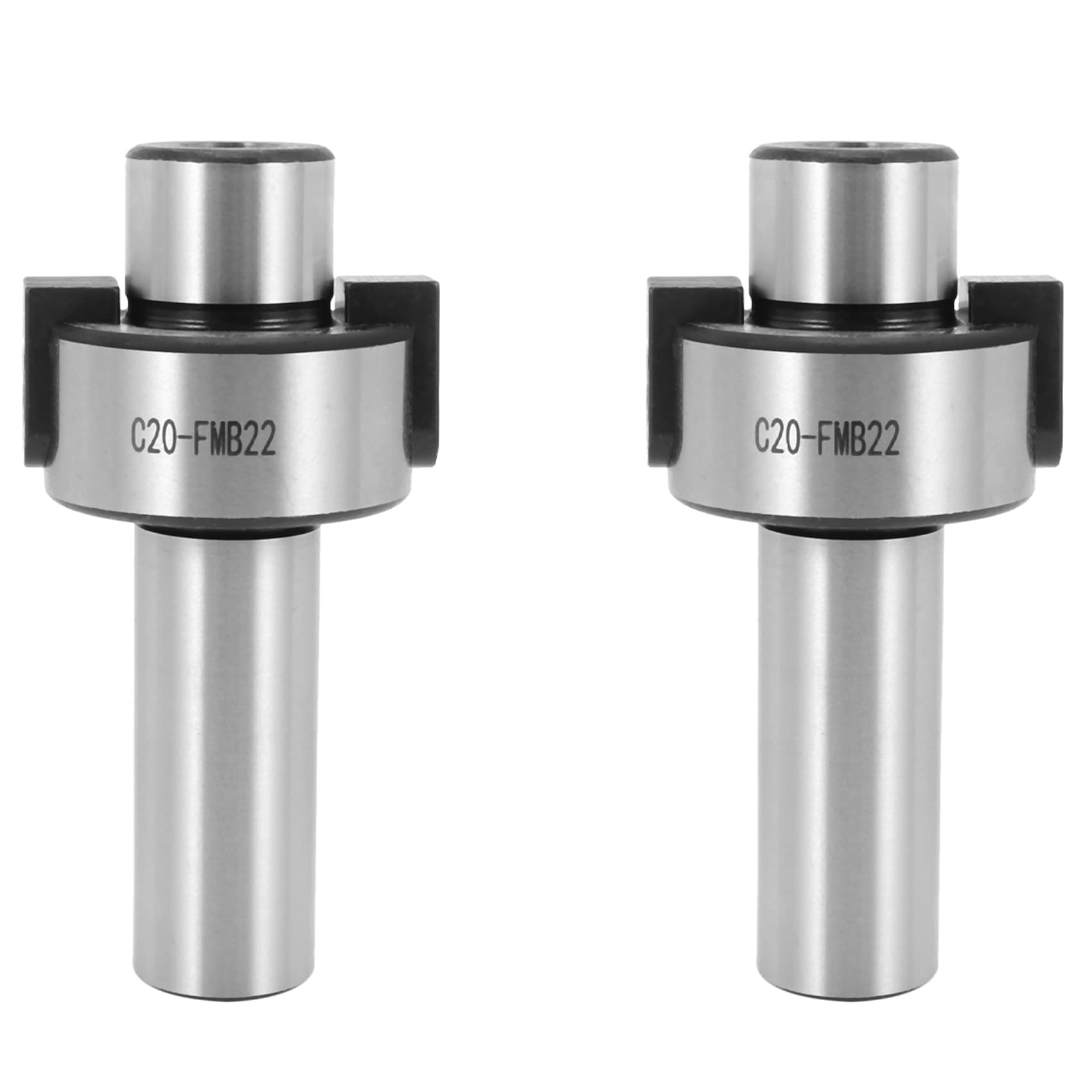 Jnchdghwa Silver 2X C20 Fmb22 Holder Face Mill Arbor Shell End Mill Arbor Adaptor For Milling Tool