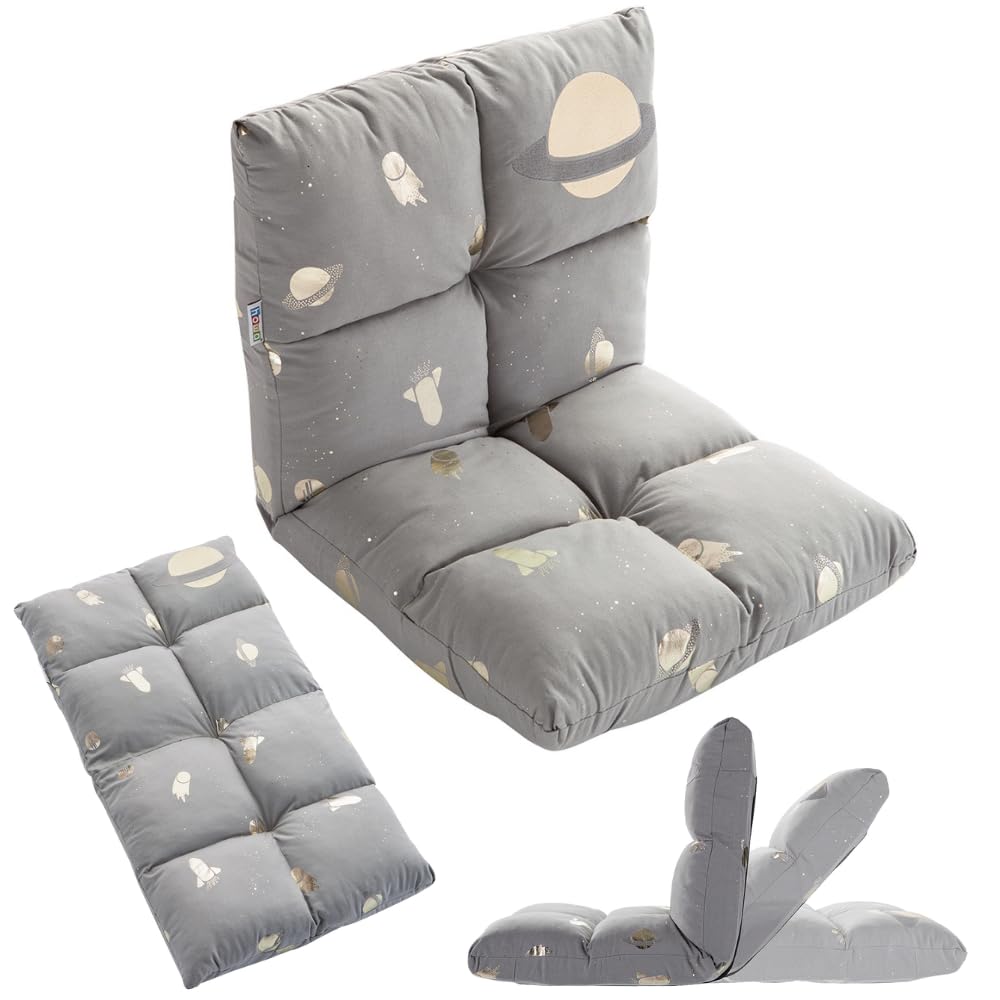howa 2 en 1 Fauteuil pour Enfant + Chaise Longue - Dossier réglable en 3 Positions « Space » 86021