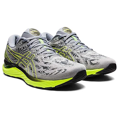 TÊNIS ASICS GEL-CUMULUS 23-MASCULINO-SHEET ROCK/HAZARD GREEN Cor:Cinza;Tamanho:43;Gênero:Masculino