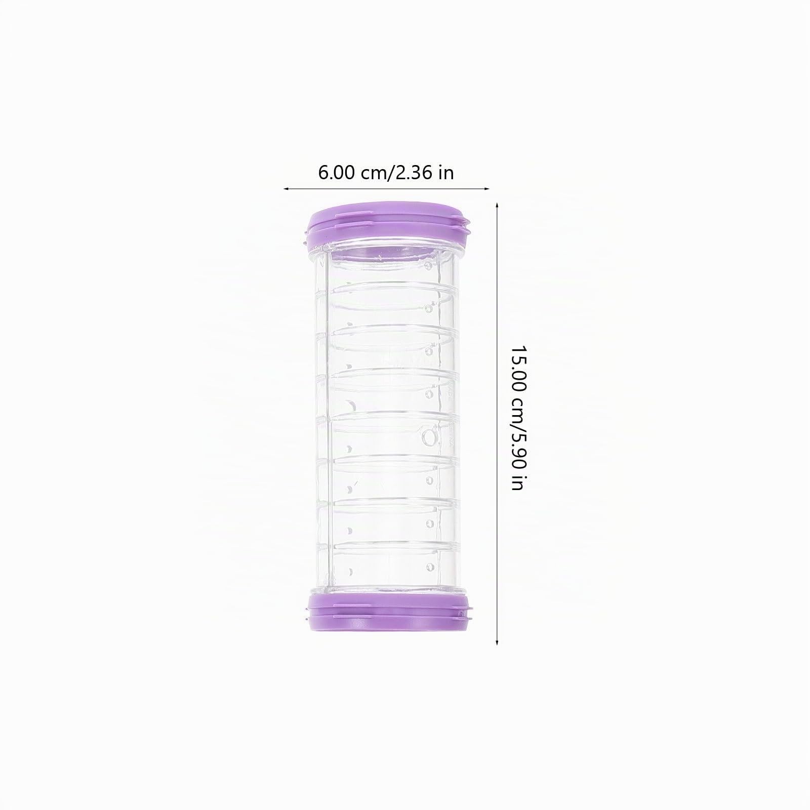 POPETPOP Hamster Röhrenset 4 Stück Externer Tunnel Für Hamster Und Kleintiere DIY Käfig Erweiterung Mit Verdicktem Material Und Verstärktem Tunnelmund 9.45X2.36X5.91In