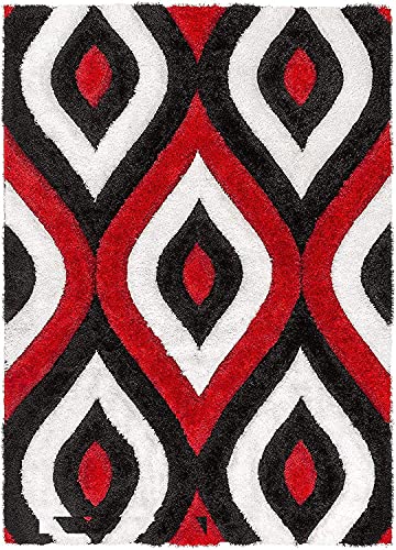 Image of Carpet for Living Room Bedroom Super Soft Anti Skid Hand Made Carpet Size 6X9 Feet