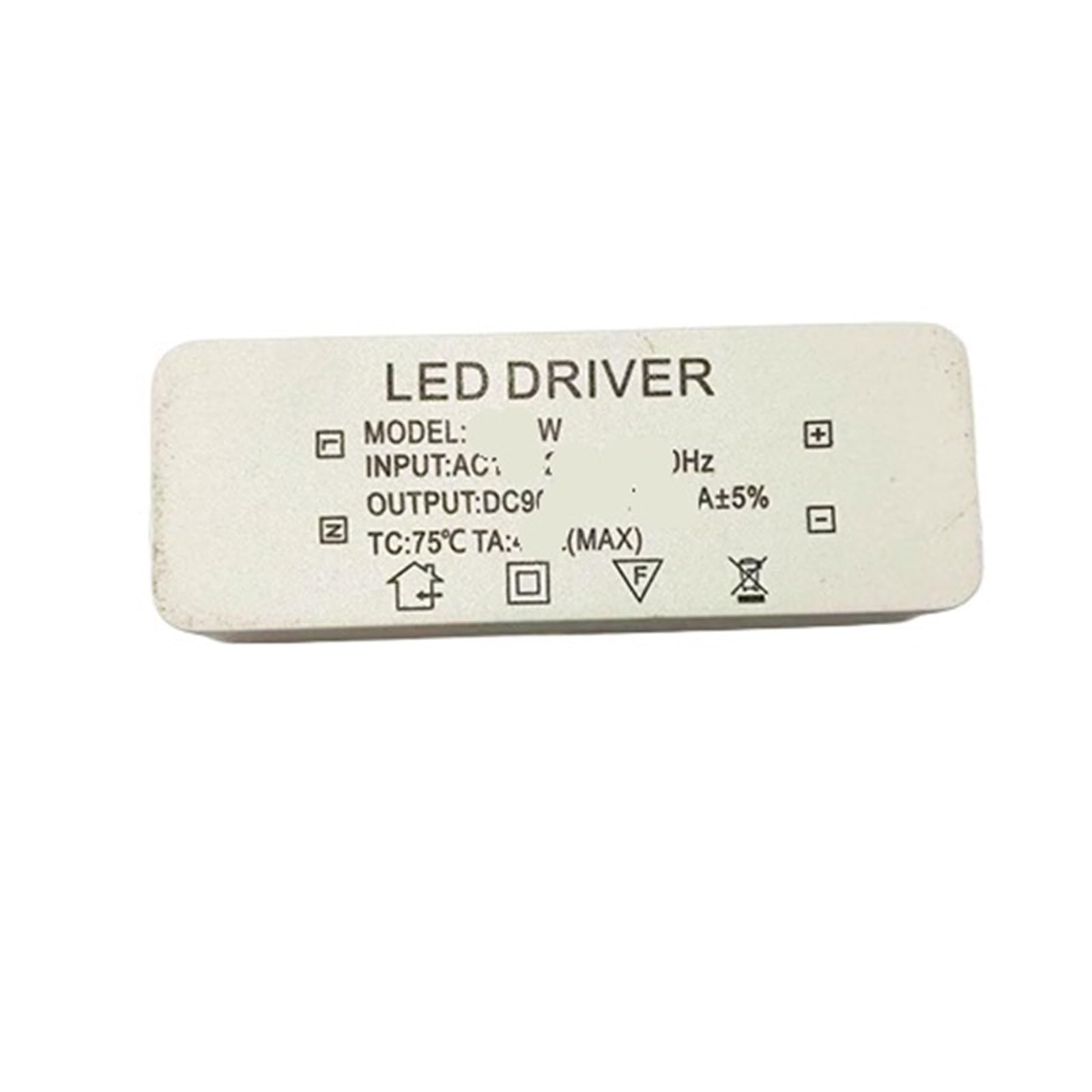 Fuente de alimentación LED de 8-24W y 240mA, balasto rectificador para panel de luz plana