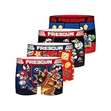 FREEGUN Herren Freegun Boxer Fgsmb/1/Bm/Pk4 Unterw sche, 1, L EU