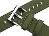20mm Army Green - BARTON Canvas Quick Release Watch Band Straps - Choose Color & Width - 18mm, 19mm, 20mm, 21mm, 22mm, 23mm, or 24mm #3