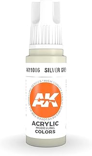 AK Interactive 3rd Gen Acrylic Silver Grey 17ml