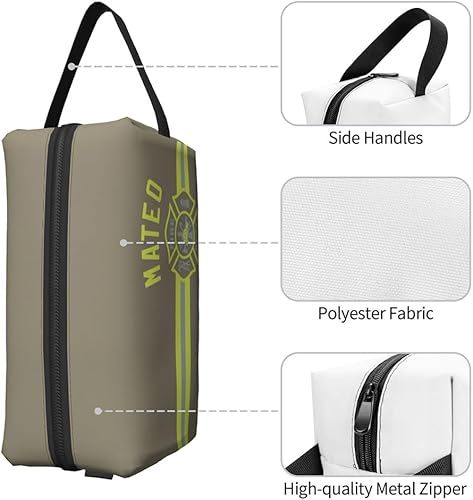 Miniatura 7 de Neceser de bombero, organizador de artículos de tocador de viaje portátil, kit de dopp, regalos de bomberos para hombres, bomberos, regalos de