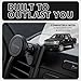Tackform Link Vent Mount Universal Magnetic Phone Holder Compatible with 2015-2020 Ford F-150, 2017-2021 Super Duty, and 2018-2021 Expedition | Aluminum Base, Short Reach | NOT Compatible With MagSafe