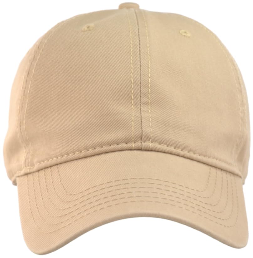 Image of TSSGBL Vintage Cotton Washed Baseball Cap S to XXL Unstructured Low Profile Adjustable Distressed Dad Hat for Men Women