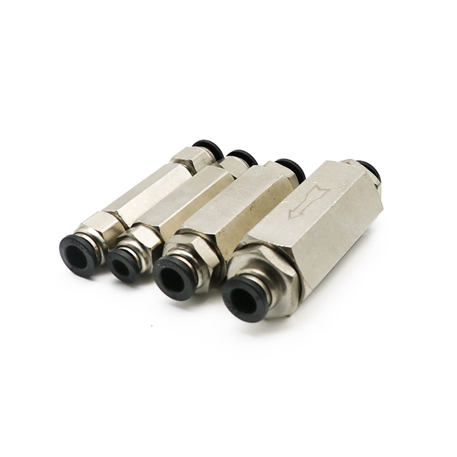 Valvola di ritegno pneumatica in Ottone 4m 6mm 8mm 10mm 1/4 3/8 1/2 Pollici Adattatore for Tubo valvola a Via Singola for Aria compressore d'Aria 1 pz(Cv-01bsp)