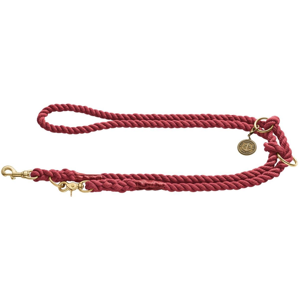 HUNTER Adjustable Leash List, 8/200 Rope, Bordeaux
