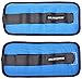 Fitvids Fully Adjustable Ankle Wrist Arm Leg Weights, 2 lbs each (4-lb pair), Blue