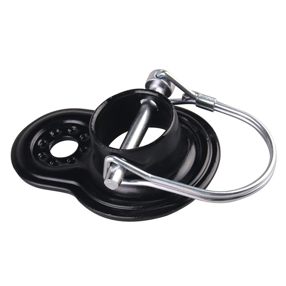 Flat Bike Coupler Hitch Trailer Coupler Attachment Connection Part Replacement for Instep & Schwinn Bike Trailers, Child Cargo Pet Bike Trailers Cycling Rear Carrier Mount Adapter Accessories