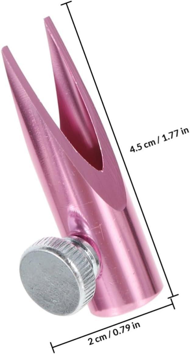 2pcs Eyebrow Sharpener Aluminum Alloy Handheld Pencil for Makeup Tools