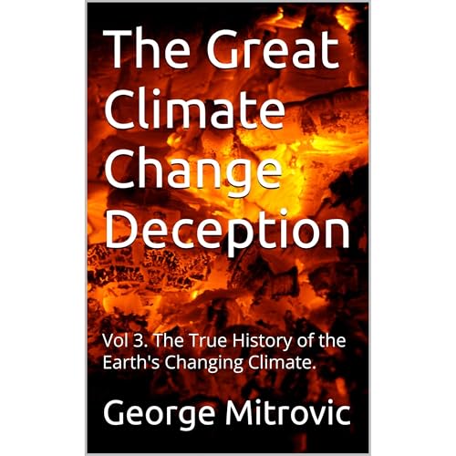 The Great Climate Change Deception Audiolibro Por George Mitrovic arte de portada