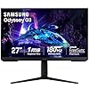 Samsung 27-Inch Odyssey G3 (G30D) Series FHD Gaming Monitor, 1ms, 180Hz, AMD FreeSync, Adjustable Stand, Black Equalizer, Virtual Aim Point, Eye Saver Mode, Flicker-Free, LS27DG302ENXZA