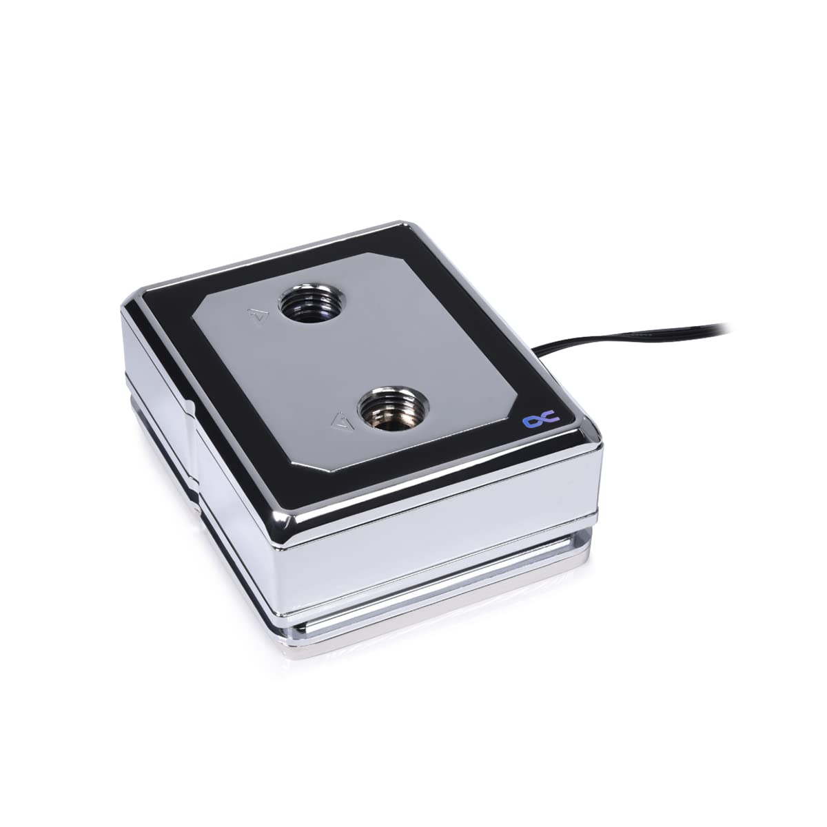 Alphacool Eisblock XPX Pro Aurora - Full Brass CPU Water Block, Digital RGB, Chrome