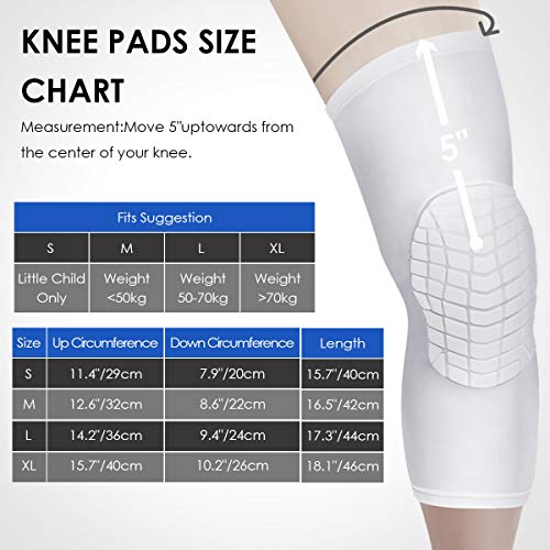 image for [Upgrade Version] Basketball Knee Pads, O-Best Compression Kids Adult 