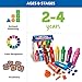 Learning Resources Rainbow Sorting Crayons - 56 Pieces, Ages 3+ Kids Crayons, Early Color Recognition & Sorting, Toddler Sort and Stacking Toys