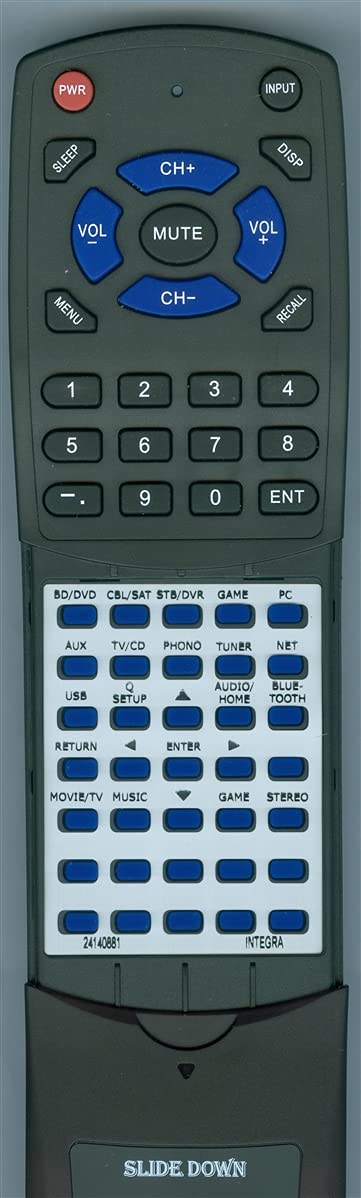 Amazon.com: Replacement Remote for Integra RC-881M, DTR 30.6, DTR