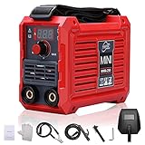 Mini Welder Machine 110V, 250A Portable Welding Machine Welding Tools and Accessories IGBT Digital...