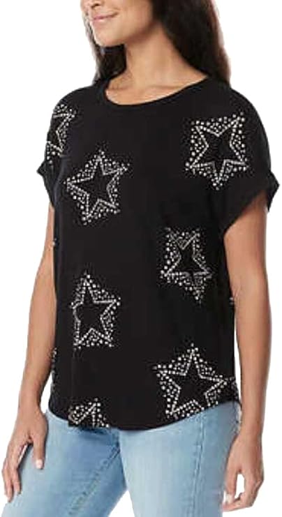 Buffalo David Bitton Ladies' Curved Hem Crewneck Summer Top