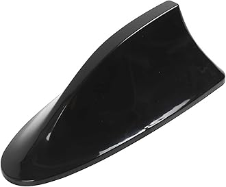 Car Shark Fin Antenna Cover for BMW 3 Series Sedan G20 2018 2019 2020 2021 2022 2023 2024, Shark Antenna Plastic Car Roof Decoration Antenna Cover Car Accessories,A-Black
