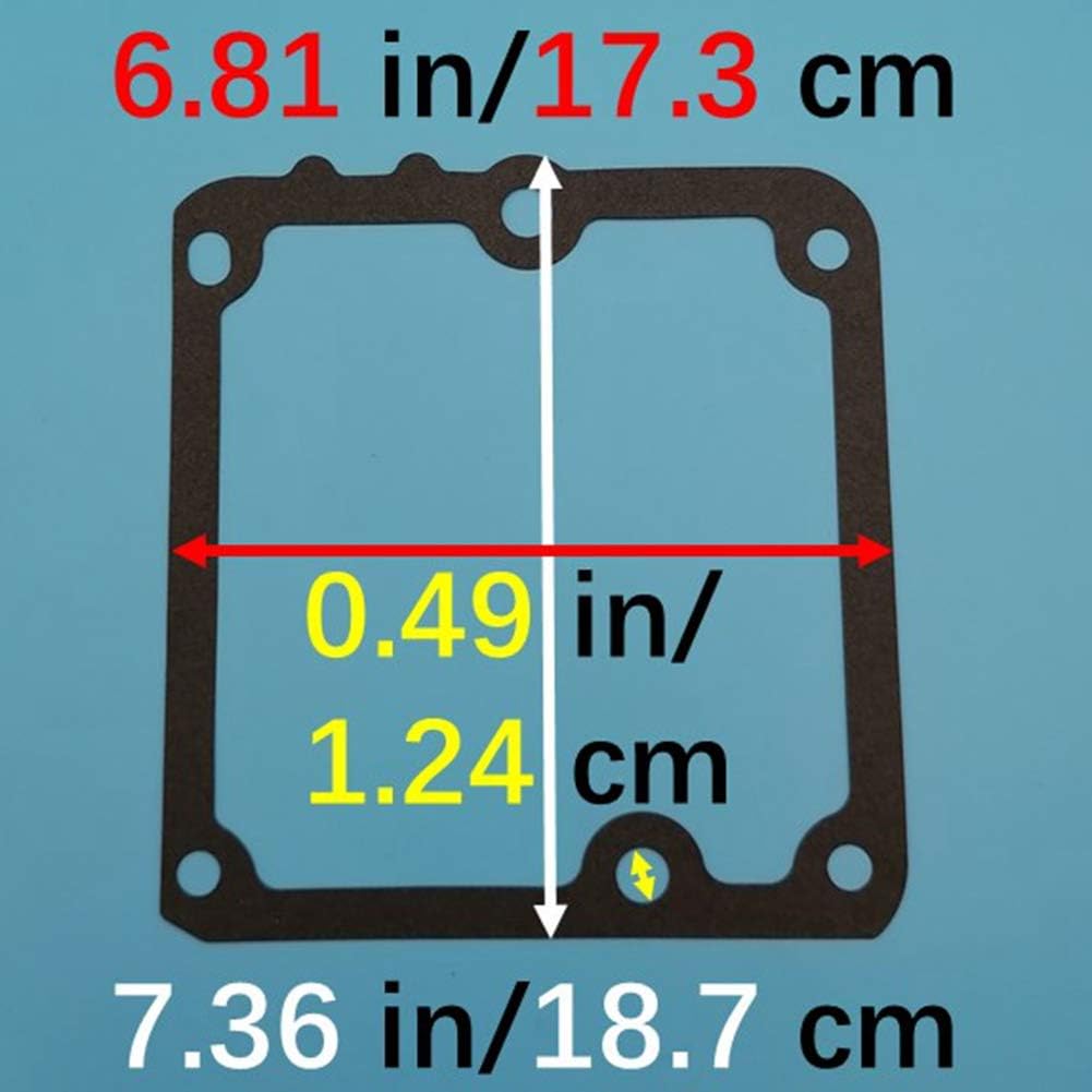 Oil Pan Bottom Rebuild Gasket Set Kit Seal Rings Compatible with Onan BF B43M B43G B48M B48G B48E P216 P218 P220 Engines 5308037 5308036 Z455