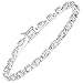 Aquamarine Oval .925 Sterling Silver Bracelet 8.80ctw. from Johareez