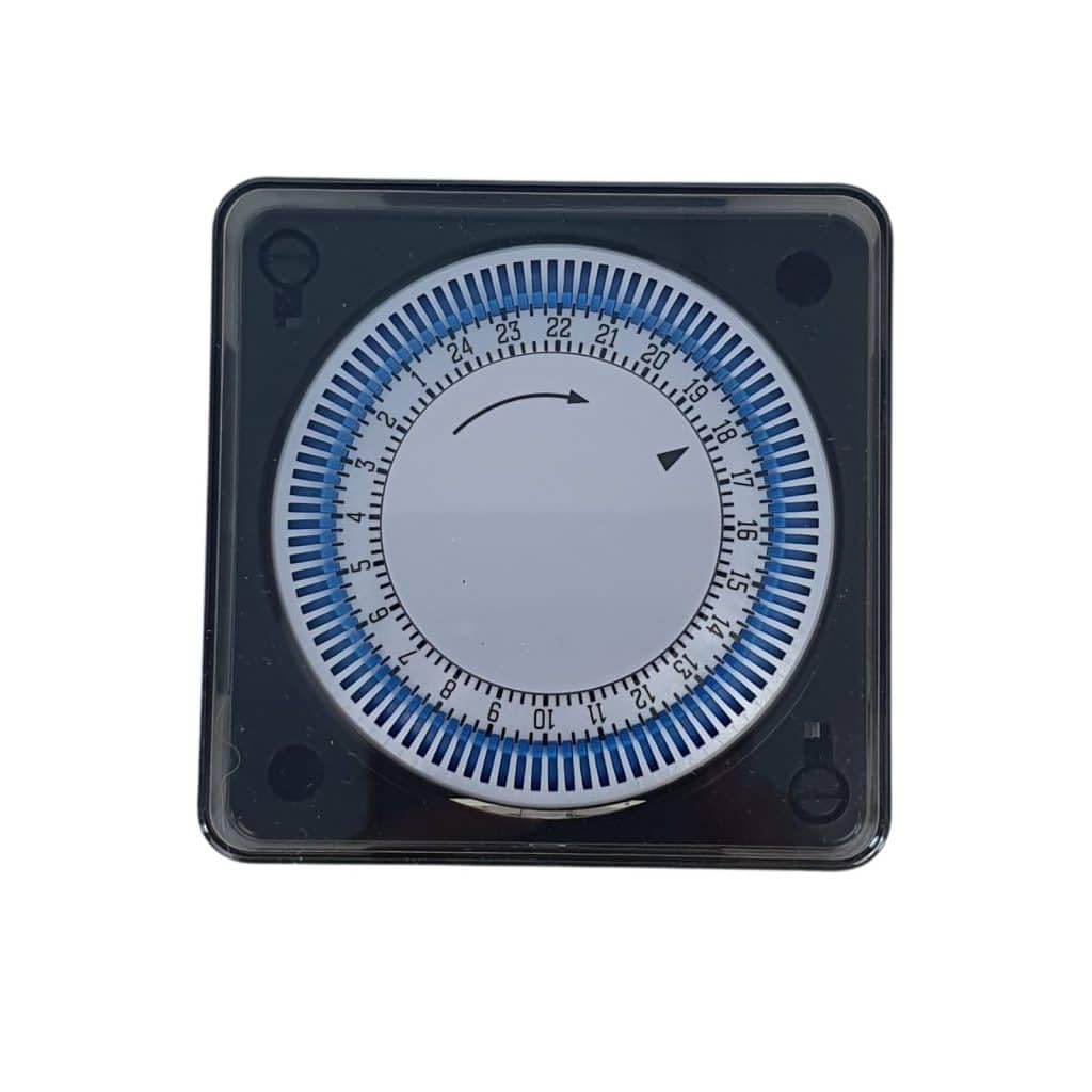Horloge Piscine Encastrable pour Coffret Electrique - Programmateur Spécial Piscine - Montage Encastré