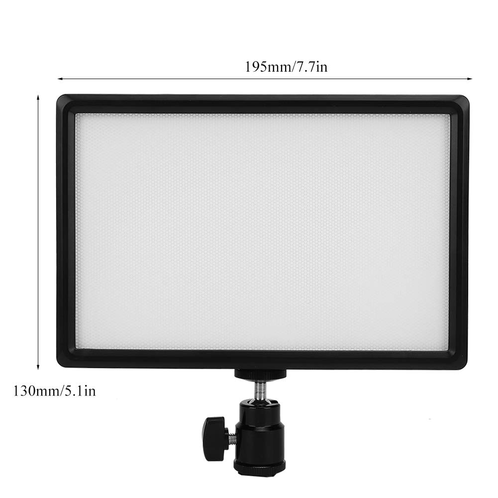 mingzhe Luce Video a LED con Display LCD Dimmerabile 3200-6200K CRI≥85 per Registrazione Video Fotografica