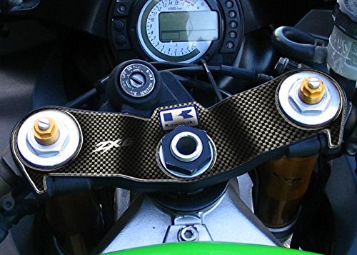 Amazon | PRINT(プリント) トップブリッジステッカー カーボン柄 ZX-6R