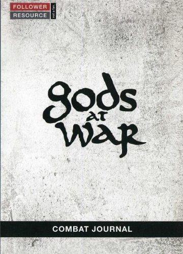 Gods at War Combat Journal - Carnet de notes premium en édition reliée rigide