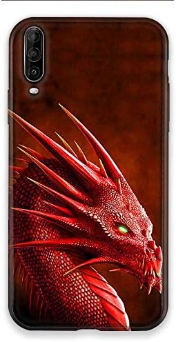 Cokitec Case for Wiko View 4 Lite Dragon Design Red