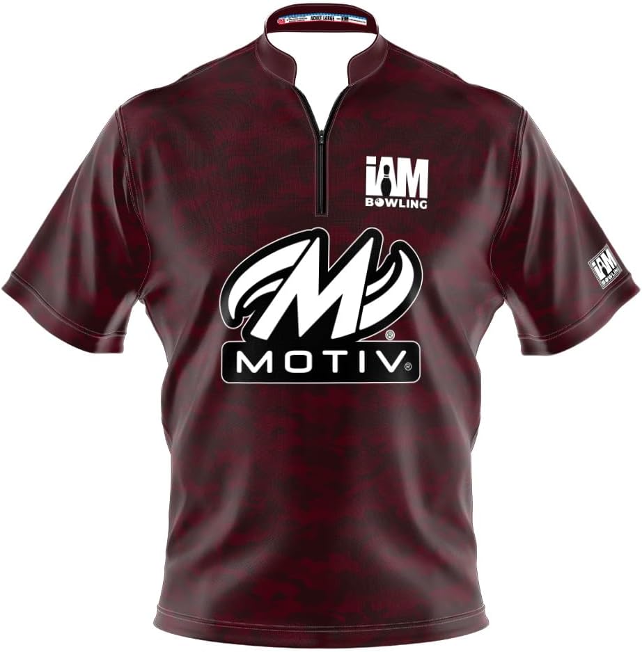 Logo Infusion Dye-Sublimated Bowling Jersey (Sash Collar) - I AM Bowling Fun Design 2041-MT - Motiv - CAMO