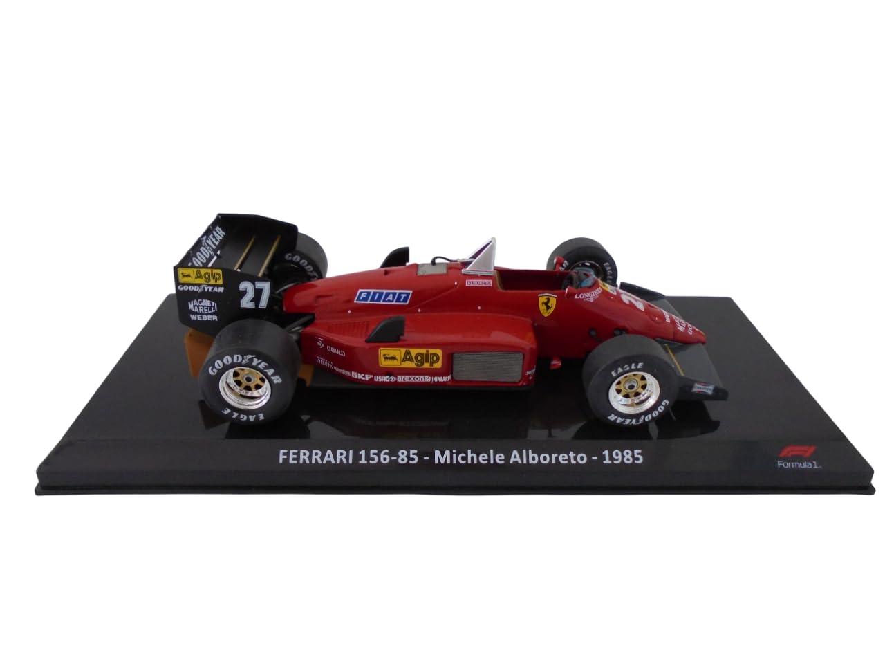 OPO 10 - Formula 1 compatible with Ferrari 156/85#27 Alboreto Winner Germany GP Formula 1 1985-1/24 Model car - OR052 - Image 2